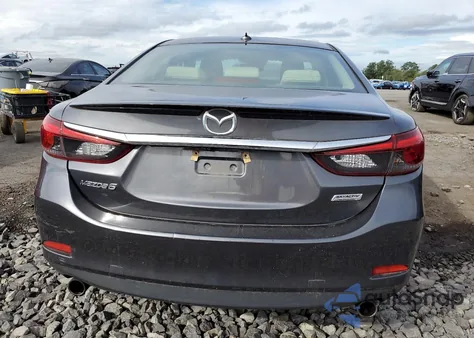 2016 Mazda 6 Grand Touring из США, поврежденный, VIN JM1GJ1W55G1471666